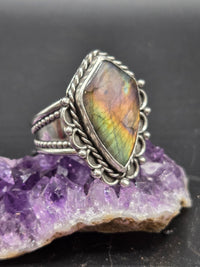Golden Purple Labradorite